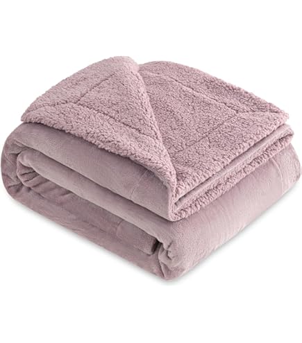 Amazon｜無印良品 あったか綿毛布 グレーベージュ ダブルサイズ 180